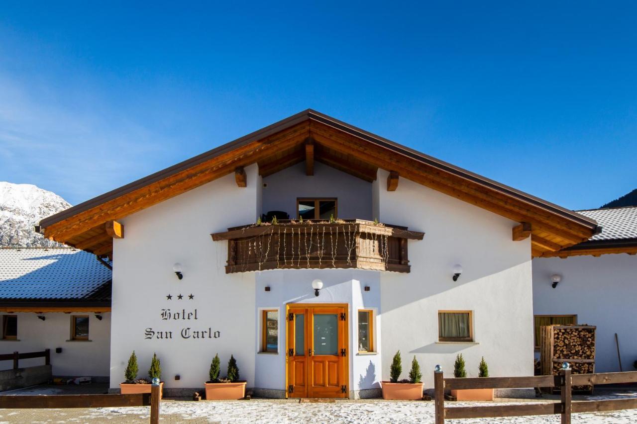 Hotel San Carlo, Tra Bormio E Livigno Isolaccia Exterior foto